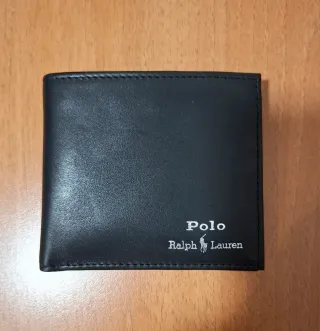 Cartera Polo Ralph Lauren Negra Hombre