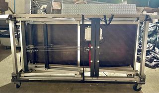 Tarima elevadora 2x1m, 1.80m altura