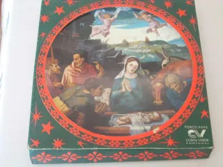 Prato Decorativo Natal Costa Verde 1995