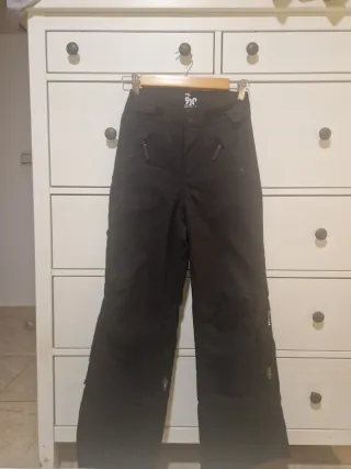 Pantalón de esquí negro para niña