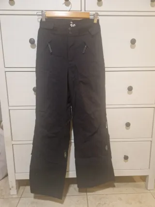 Pantalón de esquí negro para niña