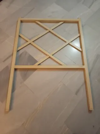 Cabecero Cama Individual de hierro forjado.