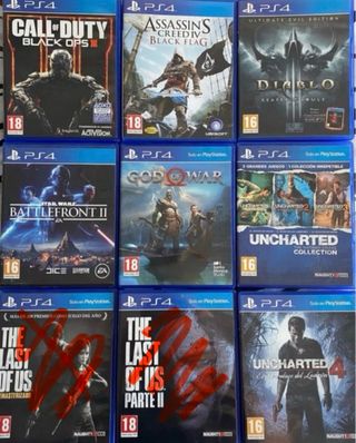 PS4 (PlayStation 4) Juegos Varios