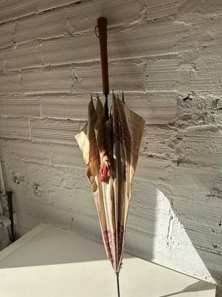 Dos paraguas tela de años 40