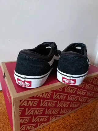 Zapatillas Vans Negras con Velcro