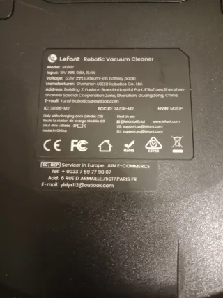 Aspiradora Lefant M210P