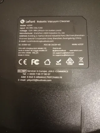 Aspiradora Lefant M210P