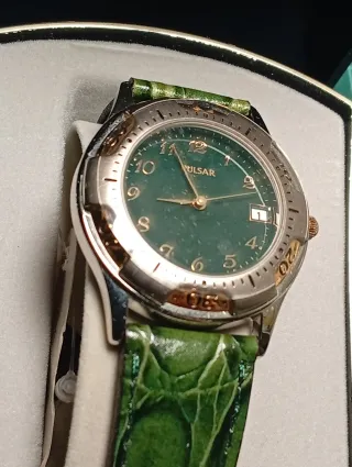 Reloj Pulsar Analógico Nuevo Caja y Manuales