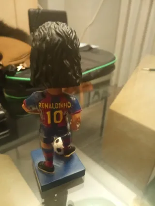 Figuras Ronaldinho y Eto'o