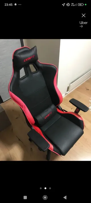 Silla Gaming DRIFT DR200 Negra/Roja