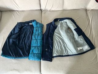 Lote 2 chalecos niño 10-12 años