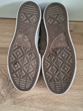 Converse de plataforma talla 39 color negro