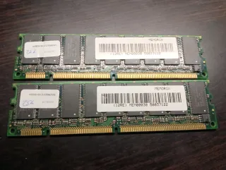 2x Moduli Memoria SDRAM 256MB PC-133 ECC IBM