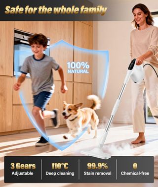 Limpiador a vapor multifuncional