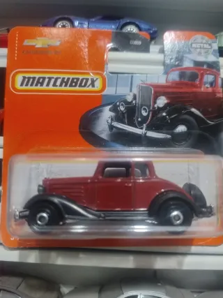 Matchbox Chevrolet Coche Rojo