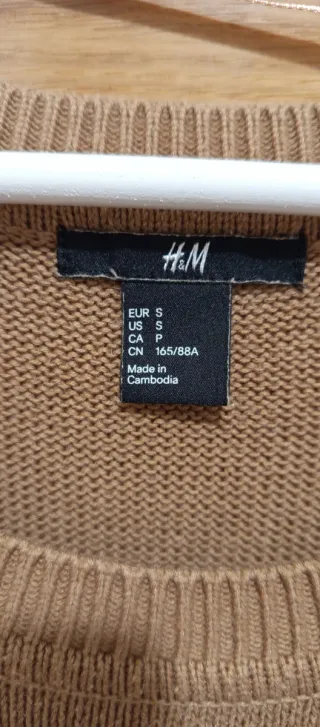 Vestido punto H&M talla S
