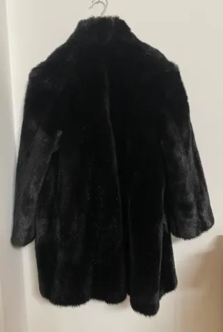 Pelliccia sintetica vintage sartoriale anni '70