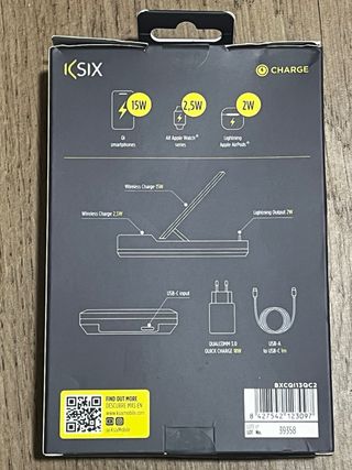 Cargador KSIX 3 en 1 Inalámbrico