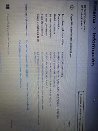 Portátil HP ProBook 430 G2 Negro/Gris