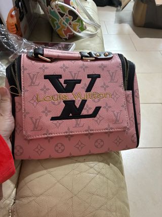 Bolso Louis Vuitton Rosa y Negro