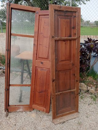 Ventanas de madera para restaurar