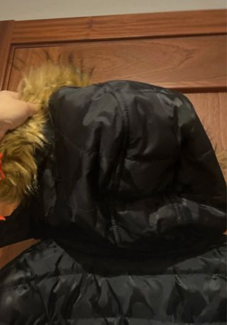 Cazadora de invierno con camuflaje