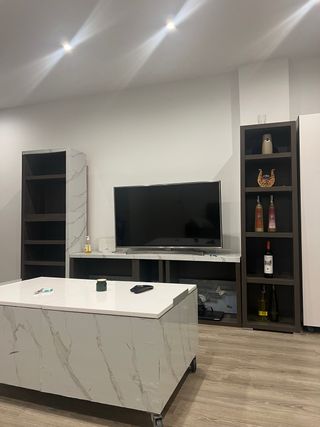 Conjunto Mueble de salón y estanterías