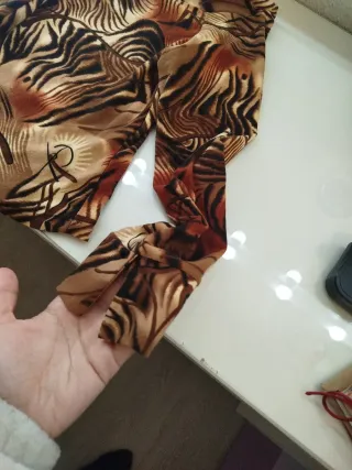 Camiseta leopardo manga larga Talla S