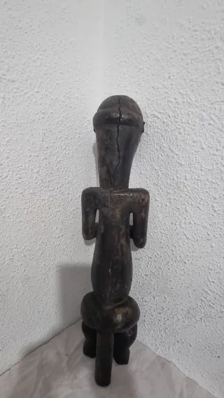 Figura Arte Africano Madera Tallada
