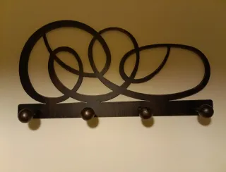 Perchero Forja Wengue