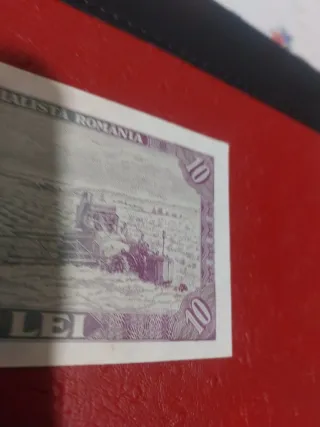 Billete 10 Lei Rumanía Socialista