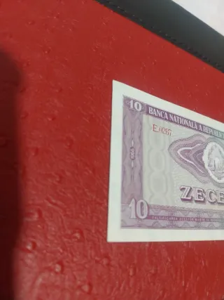 Billete 10 Lei Rumanía Socialista