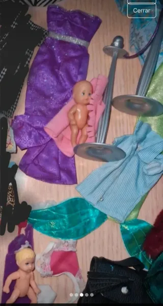 Lote Accesorios Muñecas Barbie