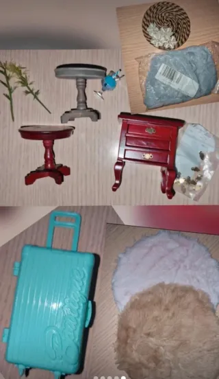 Lote Accesorios Muñecas Barbie