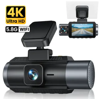 Dashcam GKU1000 4K Ultra HD 5.8G WiFi