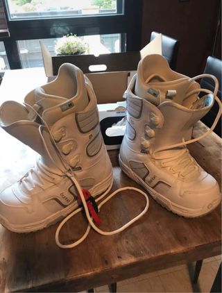 Botas Snowboard Burton Blancas