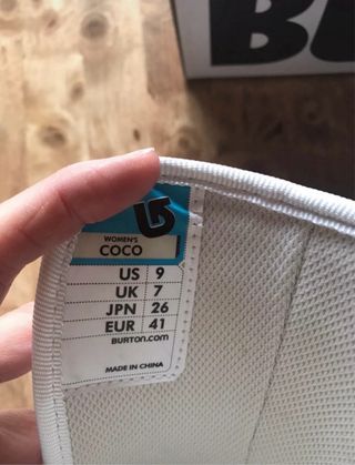 Botas Snowboard Burton Blancas