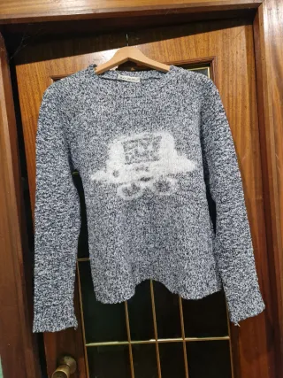 Jersey rayas blanco y negro Tallas S-M-L