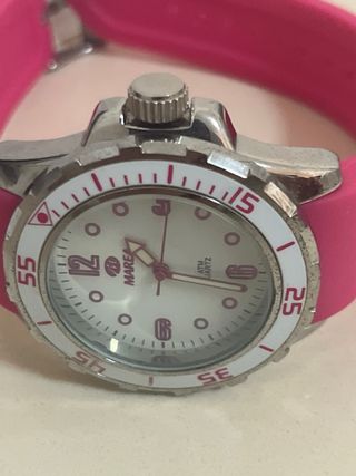 Reloj Marea Rosa y Plateado