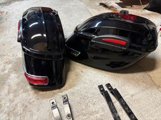 Maletas Laterales Custom + Soportes Universales