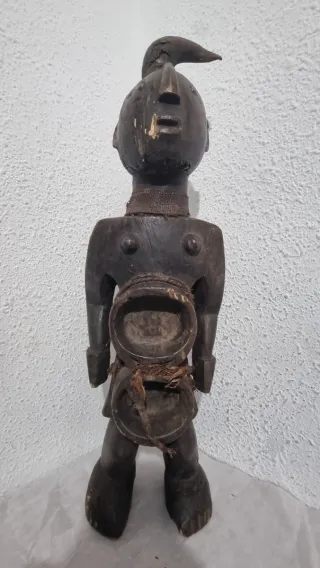 Figura Arte Africano Madera Tallada