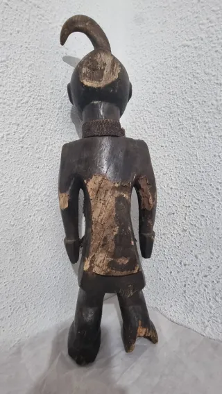 Figura Arte Africano Madera Tallada