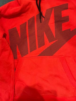 Sudadera Nike Roja Talla S
