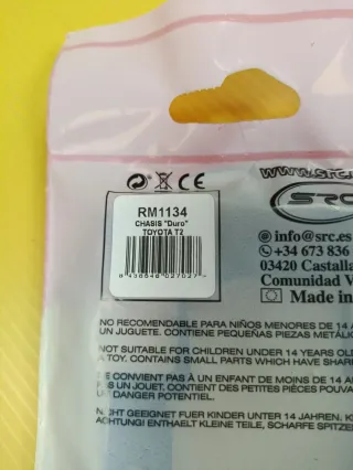 Kit Carrocería Blanca Toyota SRC con chasis T2