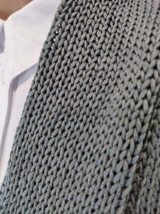 Chaqueta Massimo Dutti Algodón Verde Oliva