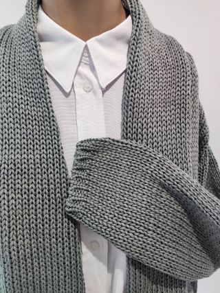 Chaqueta Massimo Dutti Algodón Verde Oliva