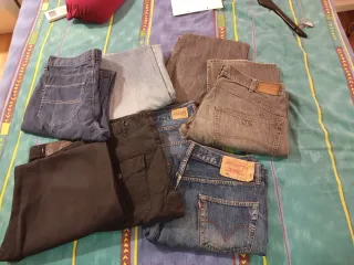 Lote Vaqueros Levi's, Armani, Diesel x 40€