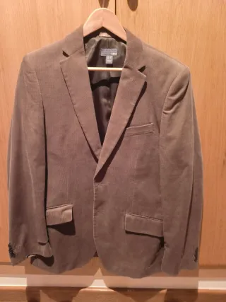 Chaqueta de vestir hombre marrón