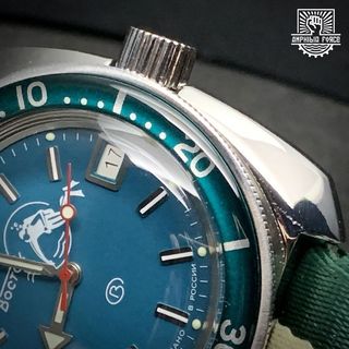 Vostok Amphibia Force Scuba Dude baquelita nuevo