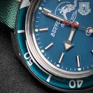 Vostok Amphibia Force Scuba Dude baquelita nuevo